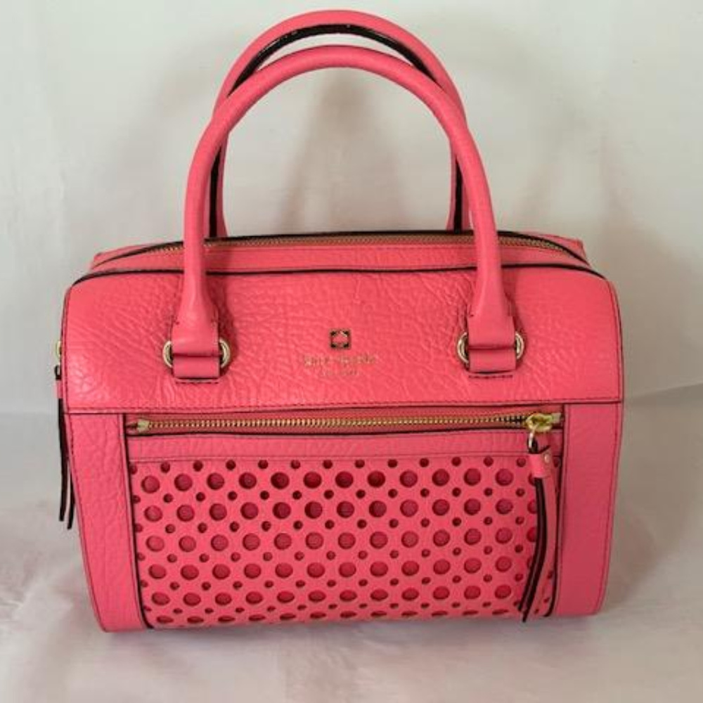 ♠Kate Spade Delaney Pink Leather Shoulder Bag♠ - Picture 3 of 8
